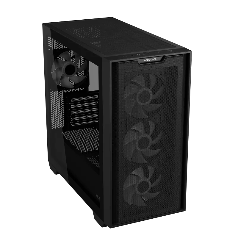 Datoru korpuss ASUS A21 PLUS Black (OBUASUOBU0027) - foto 9