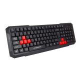 Tastatūra Esperanza EGK102R Black (GAMESPKLA0002)