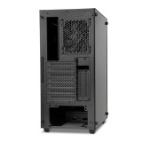 Datoru korpuss iBox CETUS 908 Midi Tower Black (OCT908)