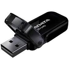 USB zibatmiņa ADATA UV240 32Gb Black (AUV240-32G-RBK)