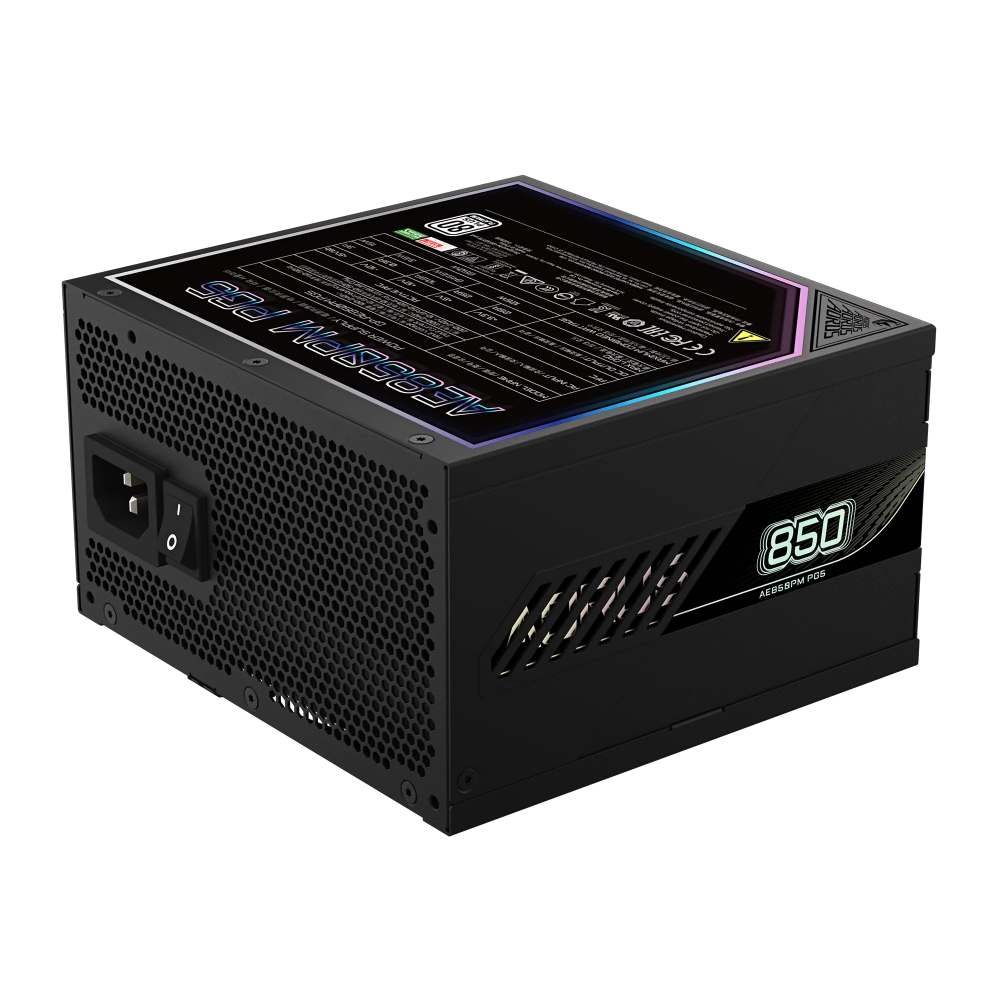 Barošanas bloks GIGABYTE AORUS ELITE P850W 850W (GP-AE850PM PG5) - foto 5