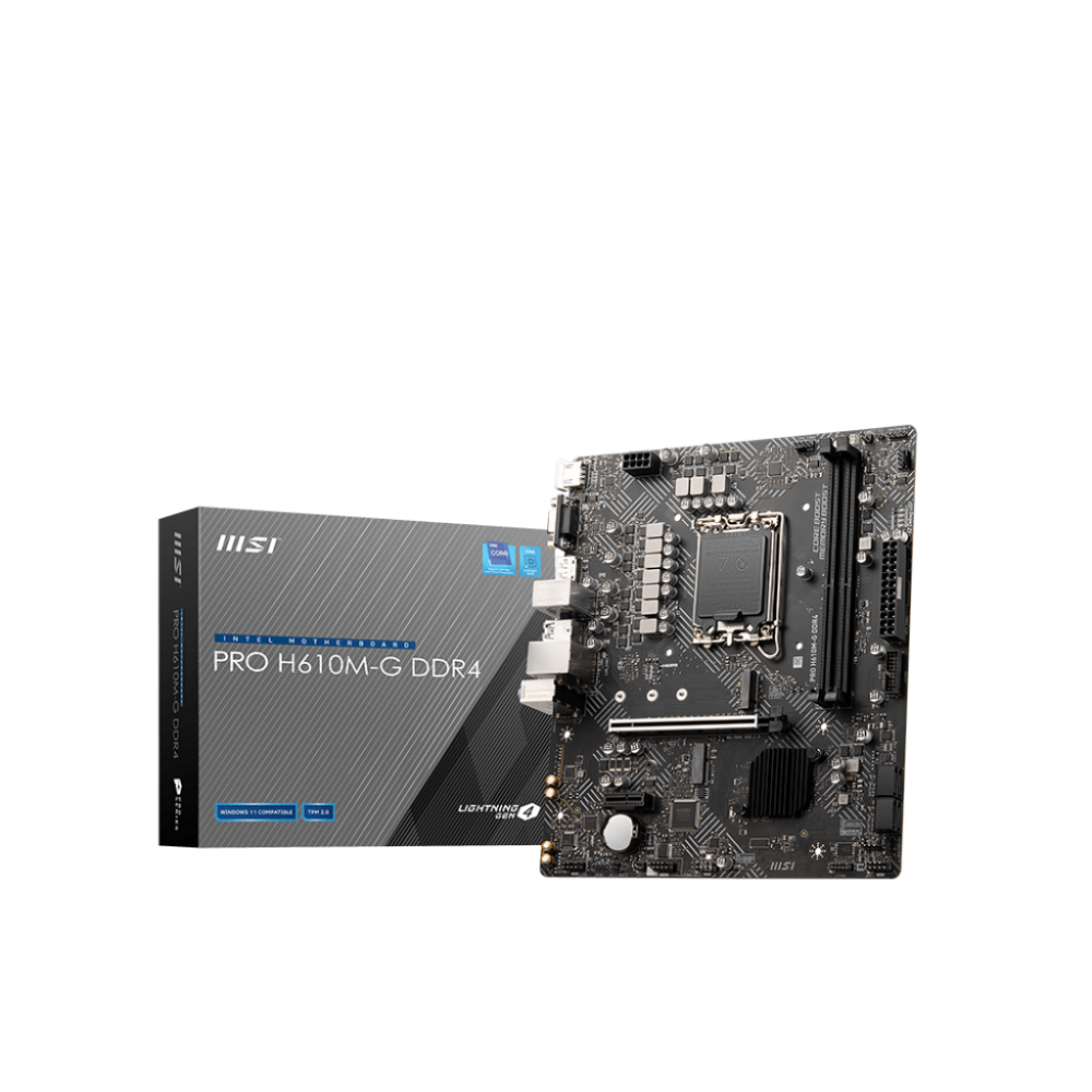 Carte mère MSI PRO H610M-G (PRO H610M-G DDR4)