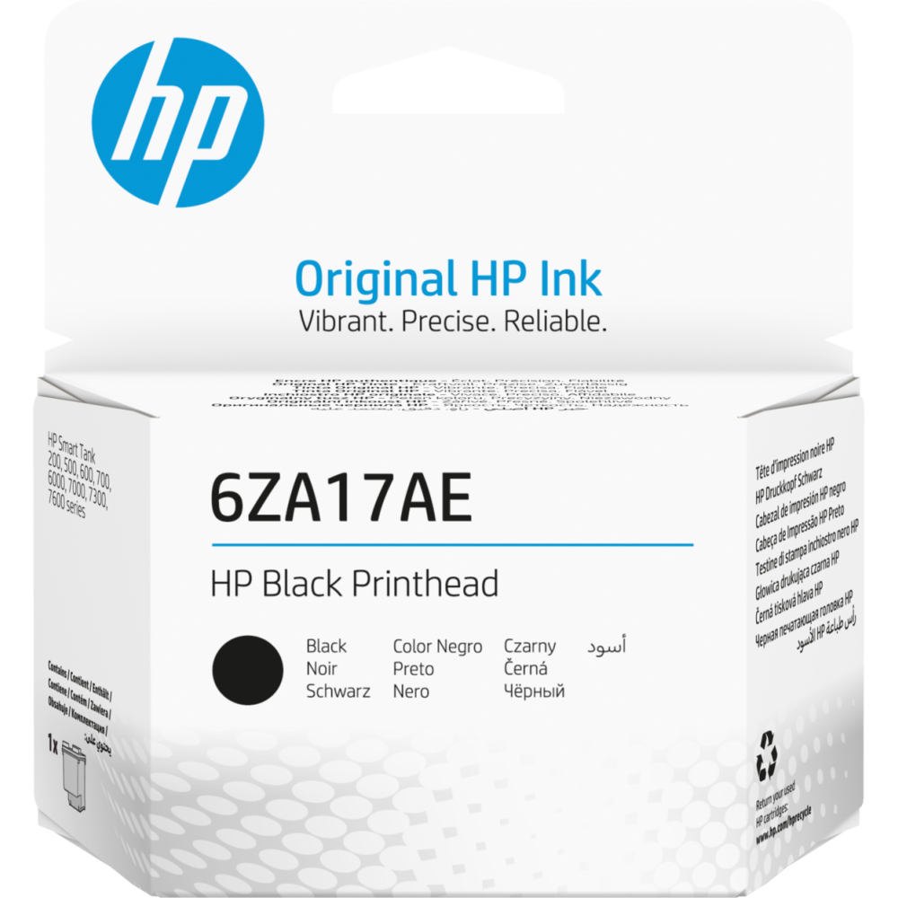 tête dimpression HP 6ZA17AE Black