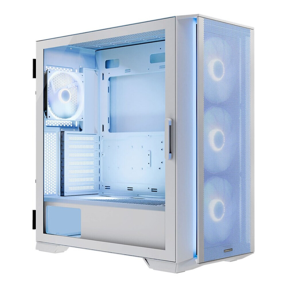 Datoru korpuss MODECOM HORIZON ARGB Flow Midi-Tower (AT-HORIZON-MG-ARGB-20-000000-0002) - foto 4