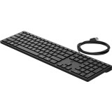 Tastatūra HP 320K EST Black (9SR37AA)
