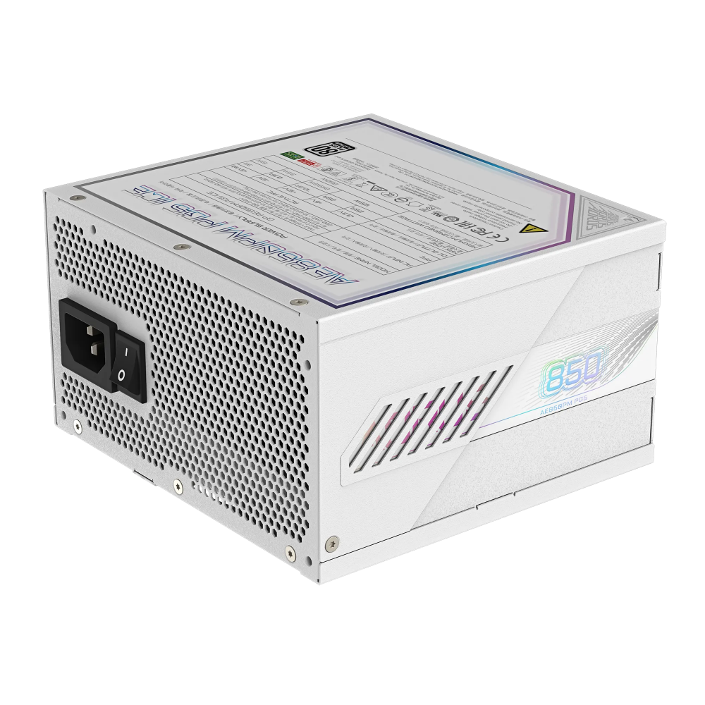 Barošanas bloks GIGABYTE AORUS ELITE P850W (GP-AE850PM PG5 ICE) - foto 4