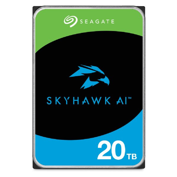 Cietais disks Seagate SkyHawk 20TB 7200 RPM 512MB 3.5" (ST20000VE003)
