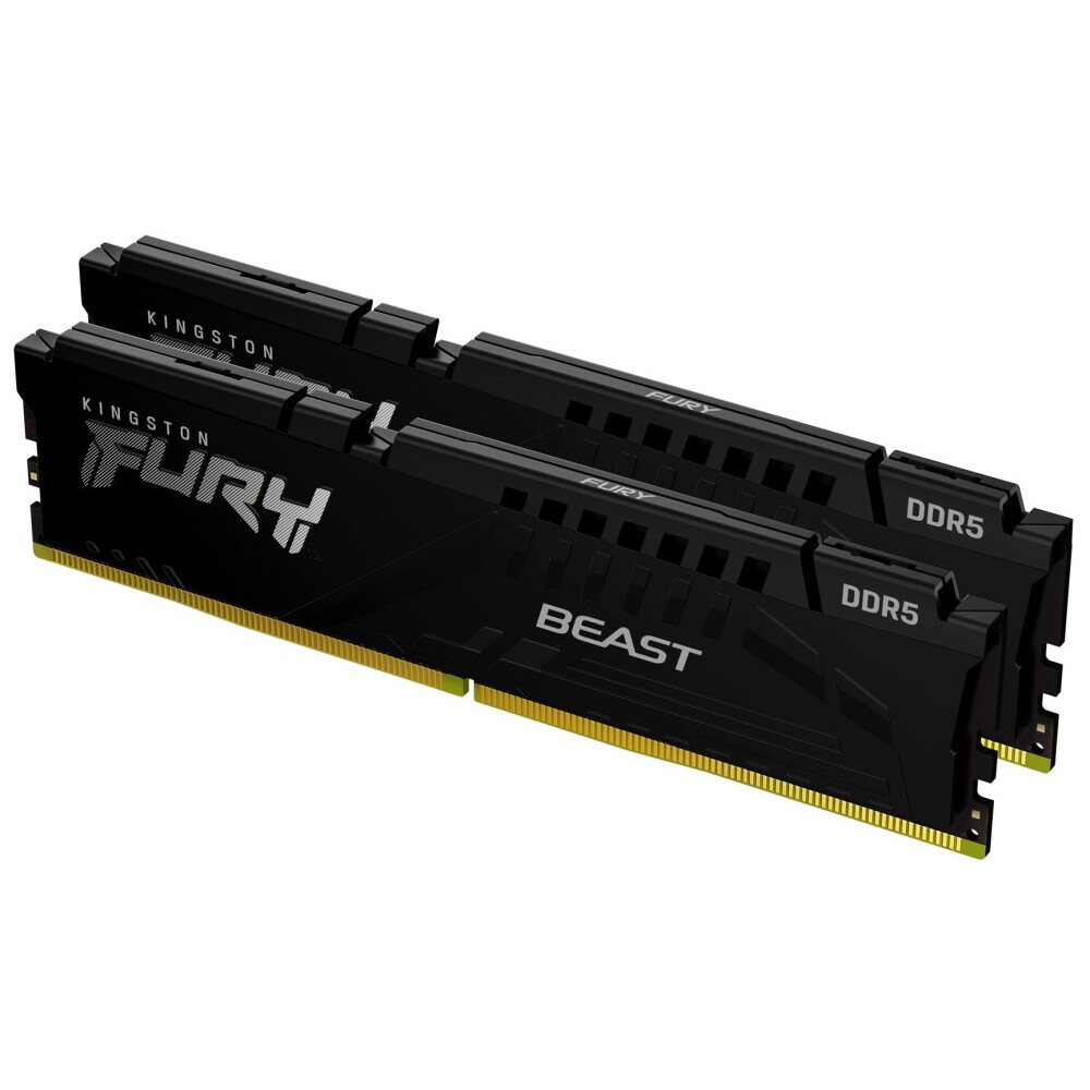 Operatīvā atmiņa Kingston FURY Beast 64GB 5600MHz DDR5 CL36 KIT of 2x32GB (KF556C36BBEK2-64)