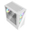 Boitiers PC Darkflash Aigo E330M Middle Tower + 4 argb fans white (E330M White) - photo 4