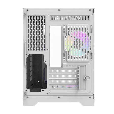 Datoru korpuss Darkflash FT350 Mini Tower + 5 aRGB fans white (FT350 White) - foto 7