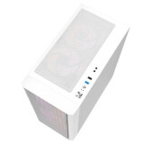Datoru korpuss Darkflash DK360 Middle Tower white + 3 ARGB fans (DK360 White + 4 fans)