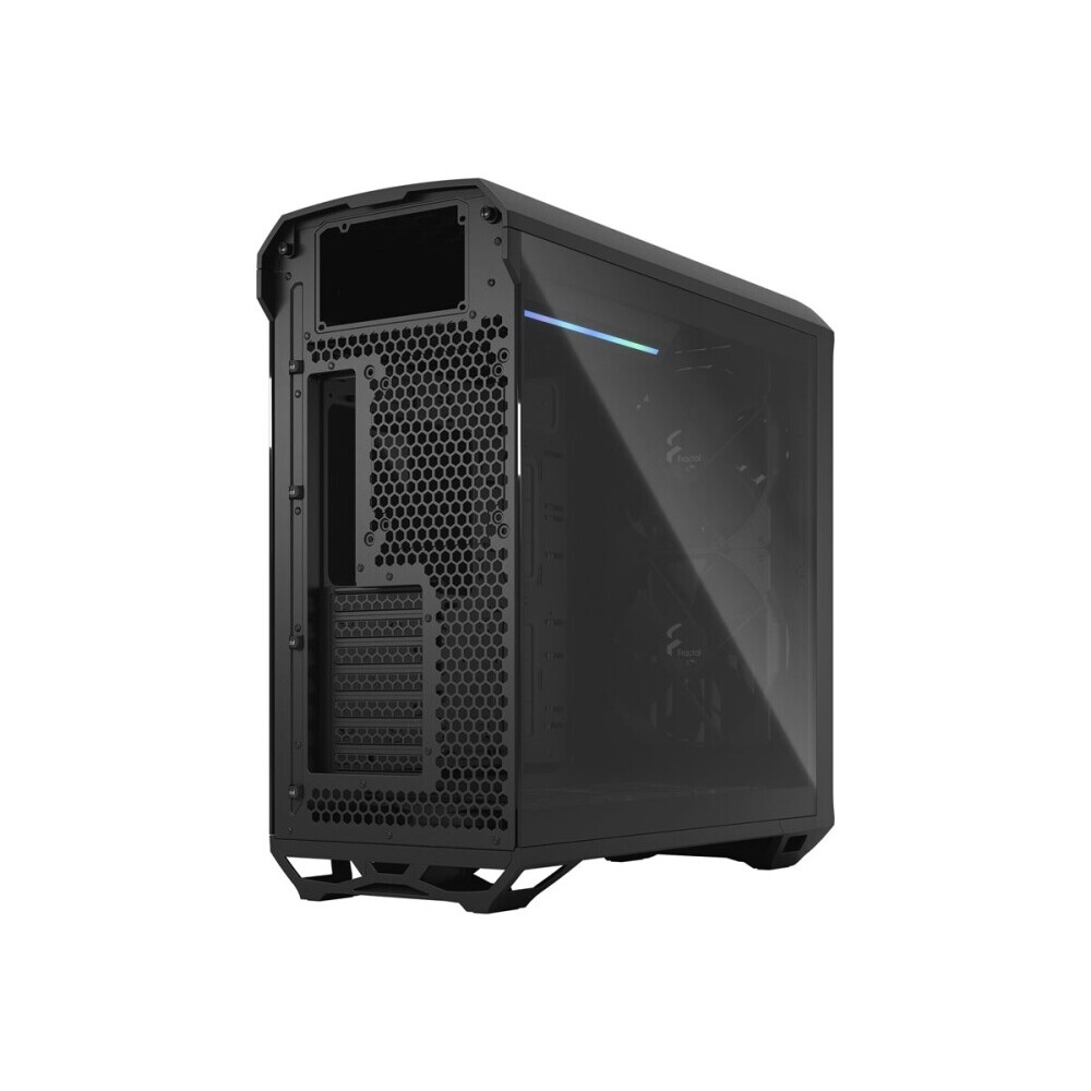 Datoru korpuss FRACTAL DESIGN Torrent Black RGB TG Mid Tower Black (FD-C-TOR1A-04) - foto 3