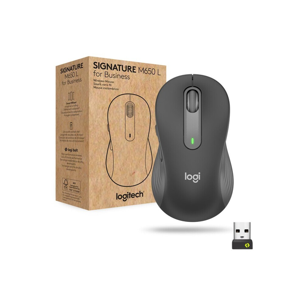 Pele LOGITECH Signature M650 L Black (910-006348) - foto 5