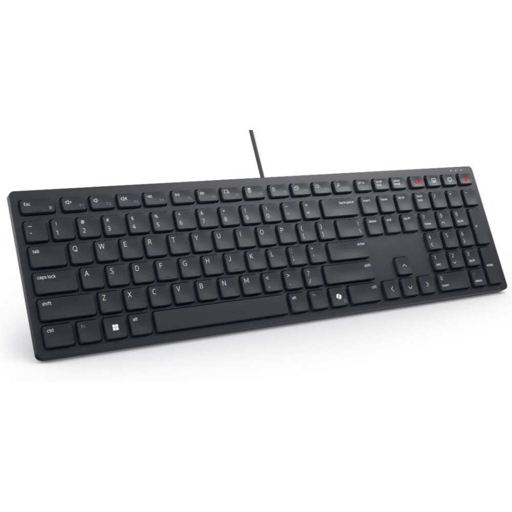 Tastatūra DELL KB525C RUS BLACK (580-BBTF) - foto 3