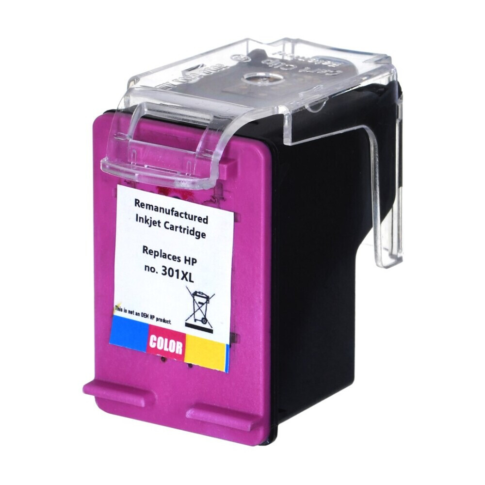 Kārtridžs SUPERBULK ink for HP 301XL CH564 reg B-H301C - foto 3