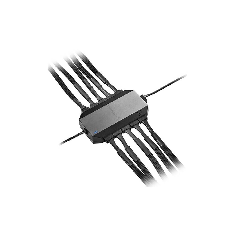 Dzesēšanas sistēmās regulators DeepCool FH-10 (DP-F10PWM-HUB) - foto 6