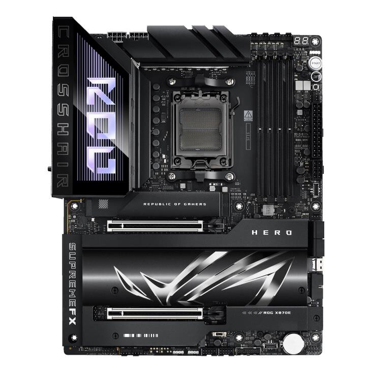 Pamatplate ASUS ROG CROSSHAIR X870E HERO Black (90MB1IE0-M0EAY0)