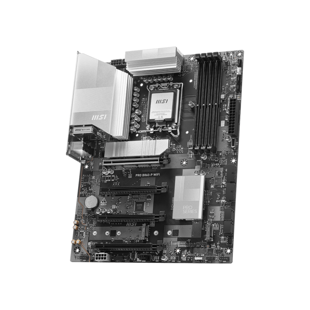 Pamatplate MSI B860 PRO B860-P WIFI Black (7E41-001R) - foto 3