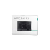 Dzesēšanas paliktnis klēpjdatoram DeepCool Wind Pal FS (DP-N222-WPALFS)