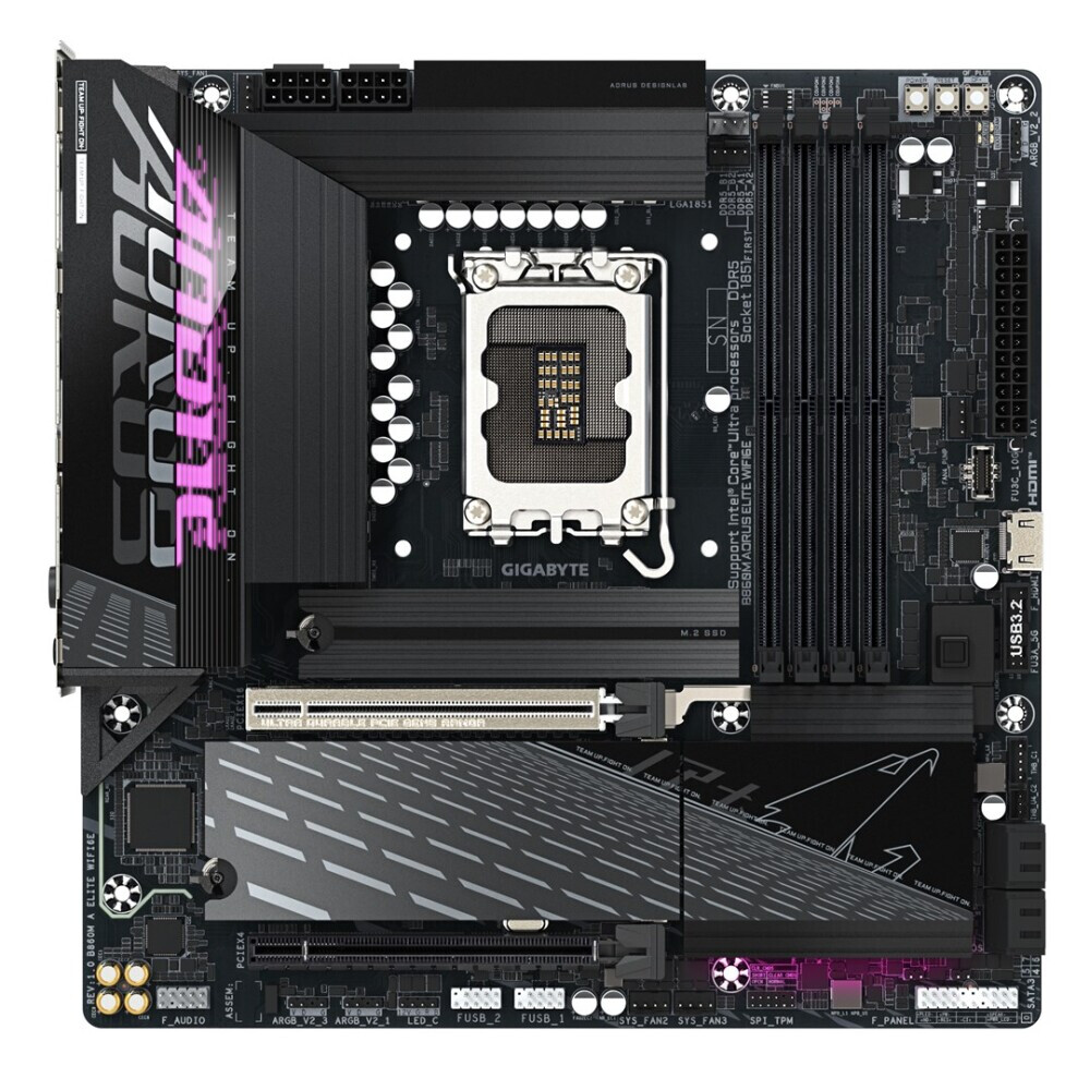 Pamatplate GIGABYTE B860M AORUS ELITE WIFI6E - B860M A ELITE WIFI6E - foto 2