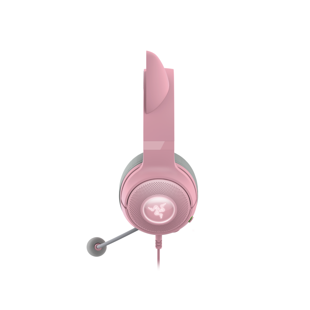 Austiņas Razer Kraken Kitty V2 Quartz (RZ04-04730200-R3M1) - foto 6