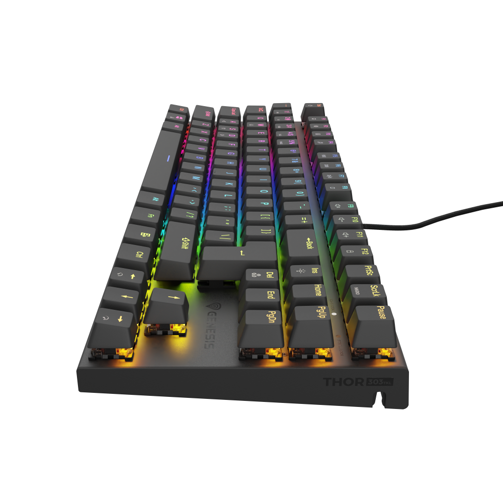 Tastatūra Genesis THOR 303 TKL Black EN (NKG-1882) - foto 4