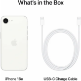 Mobilais tālrunis APPLE IPHONE 16E 8/128GB WHITE (MD1R4SX/A)