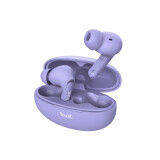 Austiņas TRUST EARBUDS YAVI BT ENC PURPLE (25297)