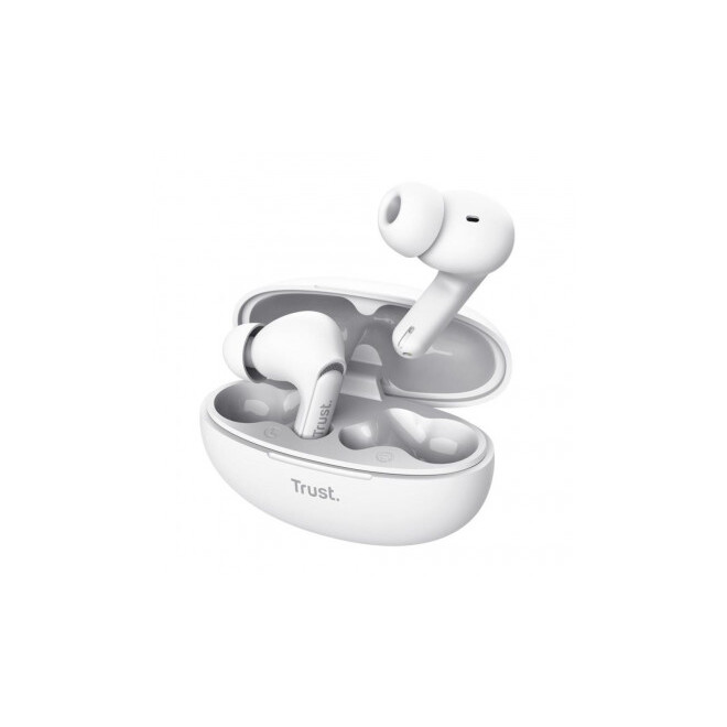 Austiņas TRUST EARBUDS YAVI BT ENC WHITE (25172)
