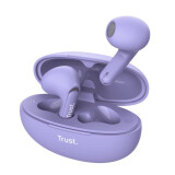 Austiņas TRUST EARPHONES YAVI BT ENC PURPLE (25299)