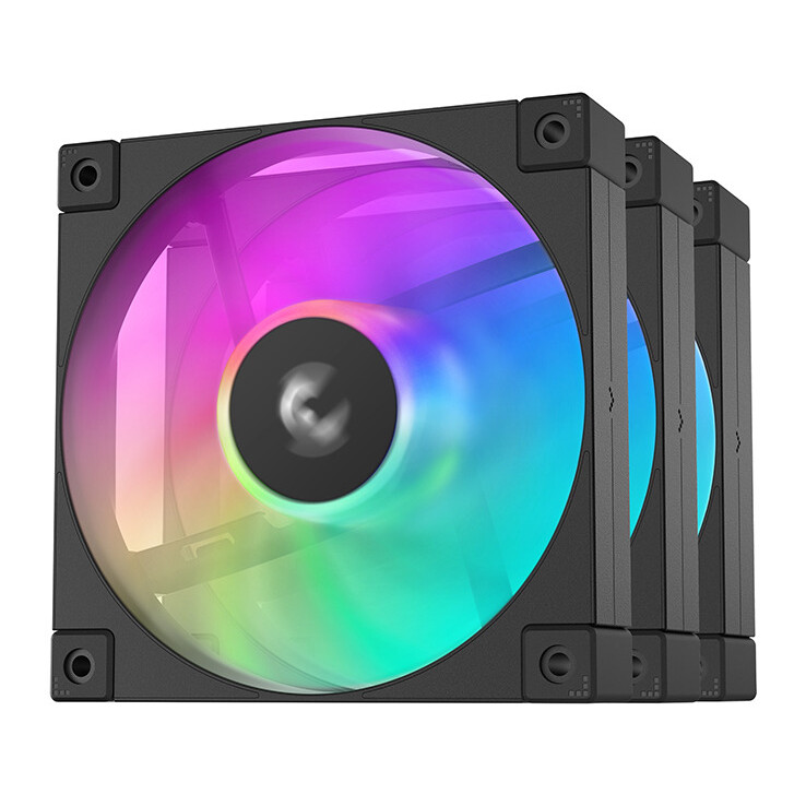 Korpusa ventilatori Deepcool FD12 3-Pack (R-FD12-BKAPN3-G)