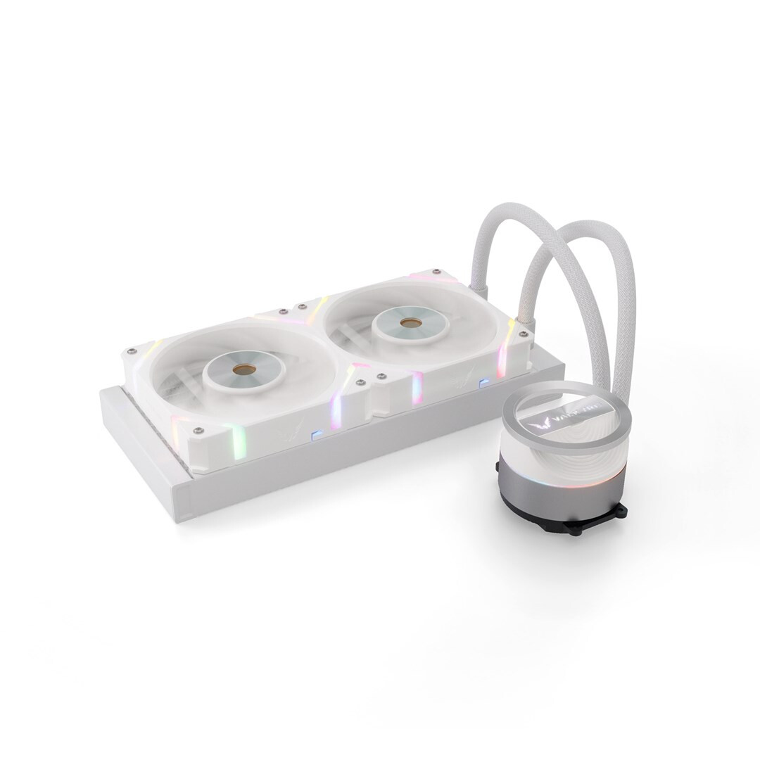 refroidisseur deau Valkyrie Dragonfang 240 RGB White - VK-AIODR240W