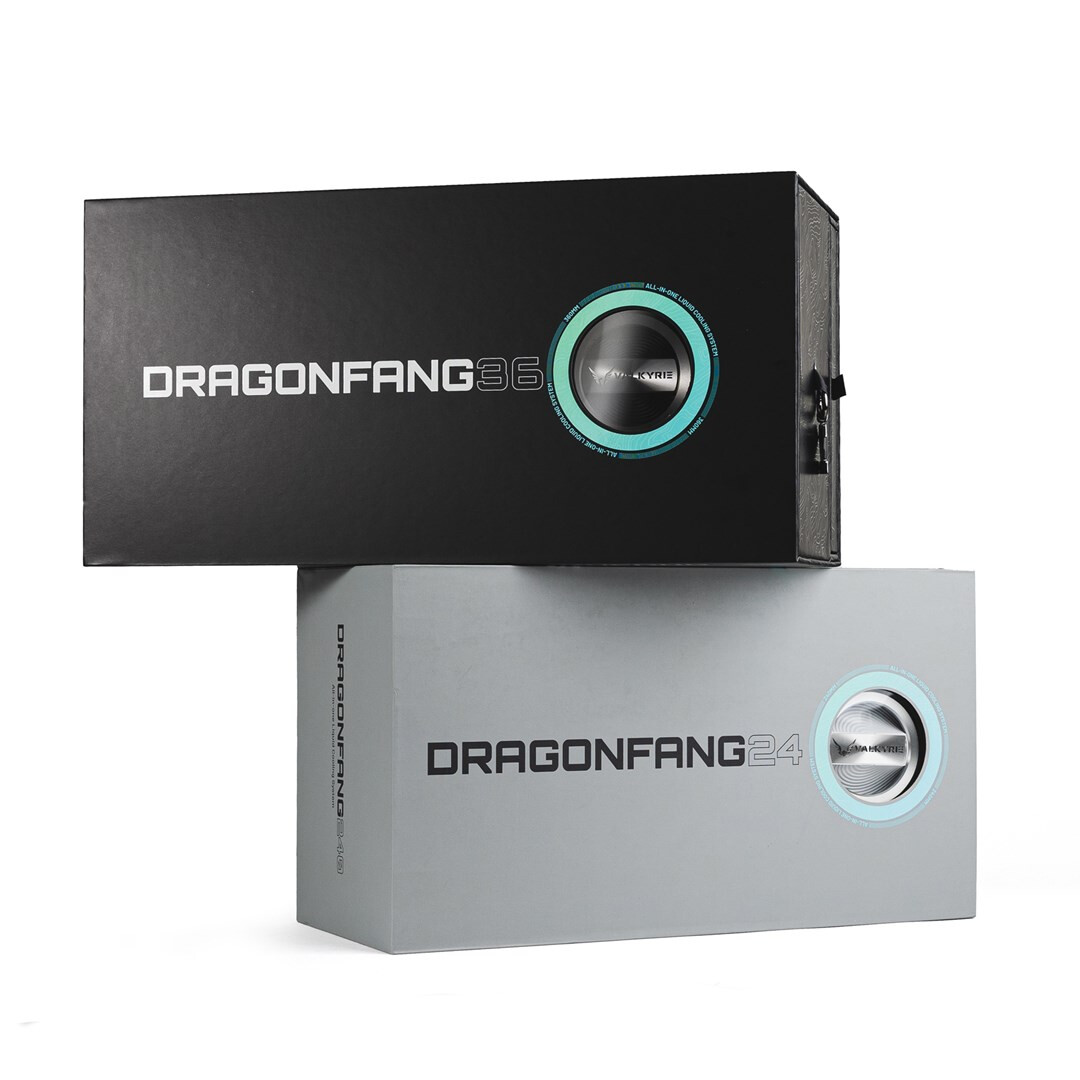 refroidisseur deau Valkyrie Dragonfang 240 RGB White - VK-AIODR240W - photo 2