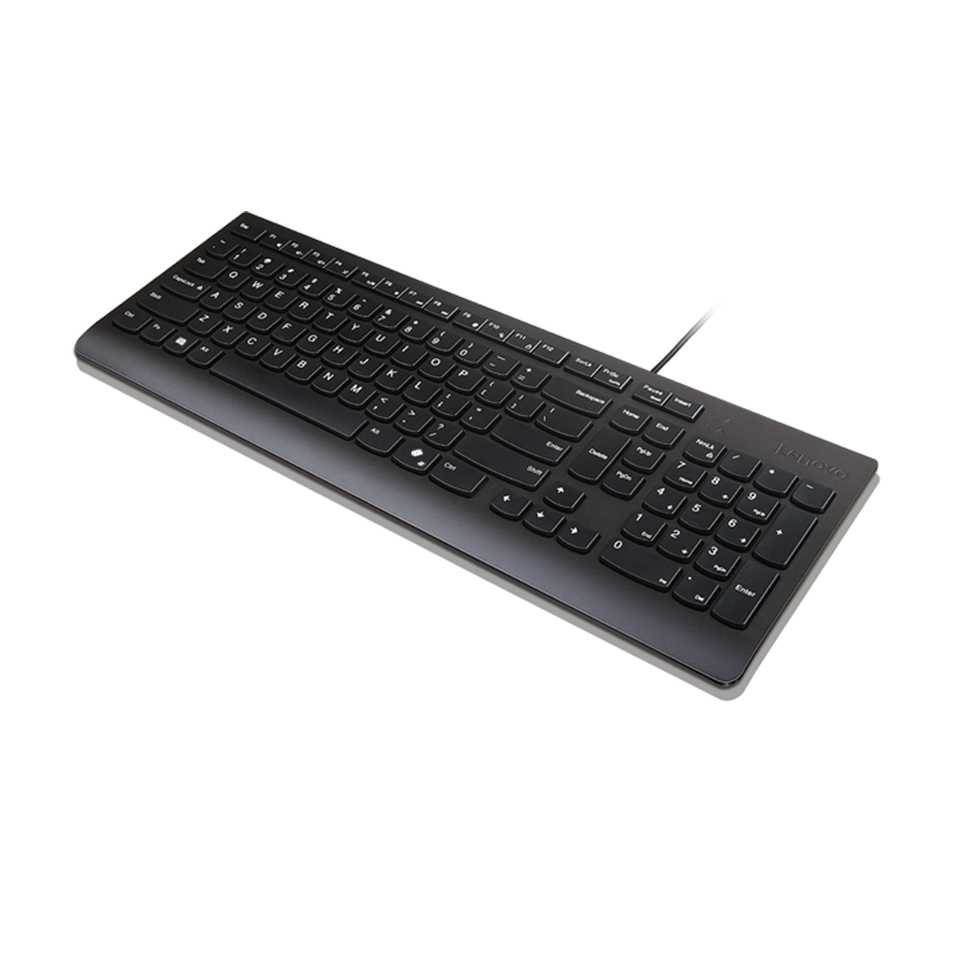 Tastatūra Lenovo Essential US Black (4Y41R64633) - foto 2