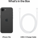 Mobilais tālrunis APPLE IPHONE 16E 256GB Black (MD1T4HX/A)