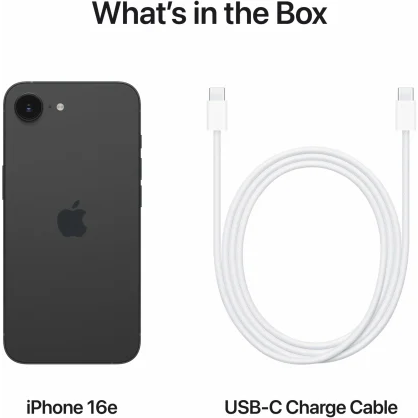 Mobilais tālrunis APPLE IPHONE 16E 256GB Black (MD1T4HX/A) - foto 7