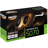 Videokarte INNO3D GeForce RTX 5070 TWIN X2 NVIDIA 12 GB GDDR7 (N50702-12D7-195064N)