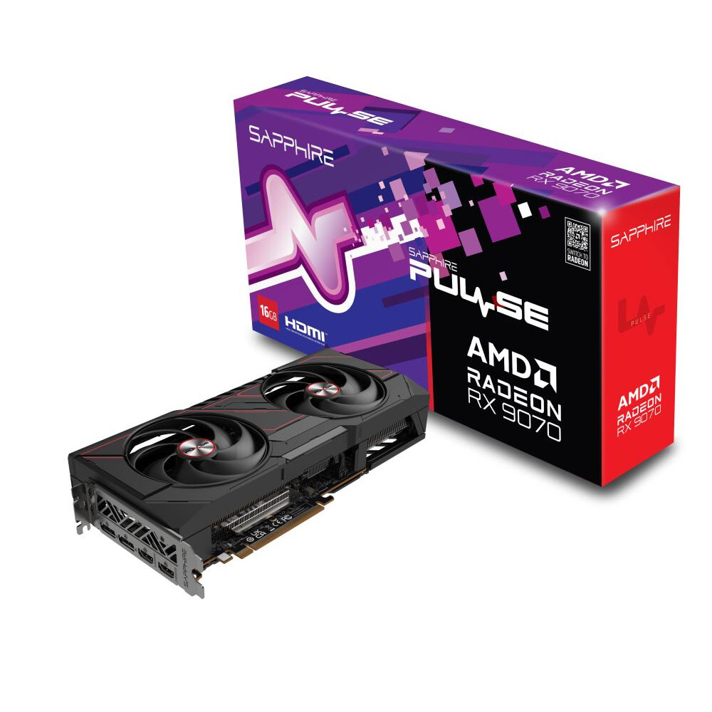 Videokarte SAPPHIRE AMD Radeon RX 9070 16 GB GDDR6 (11349-03-20G) - foto 4
