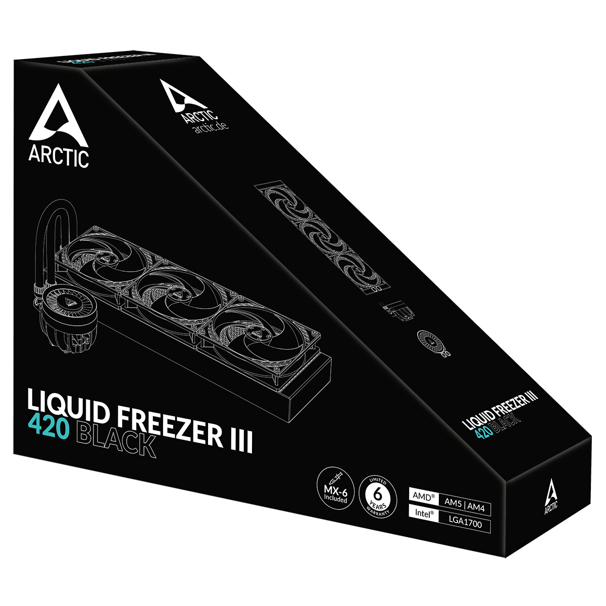 cooler ARCTIC Liquid Freezer III 420 (ACFRE00137A) - foto 7