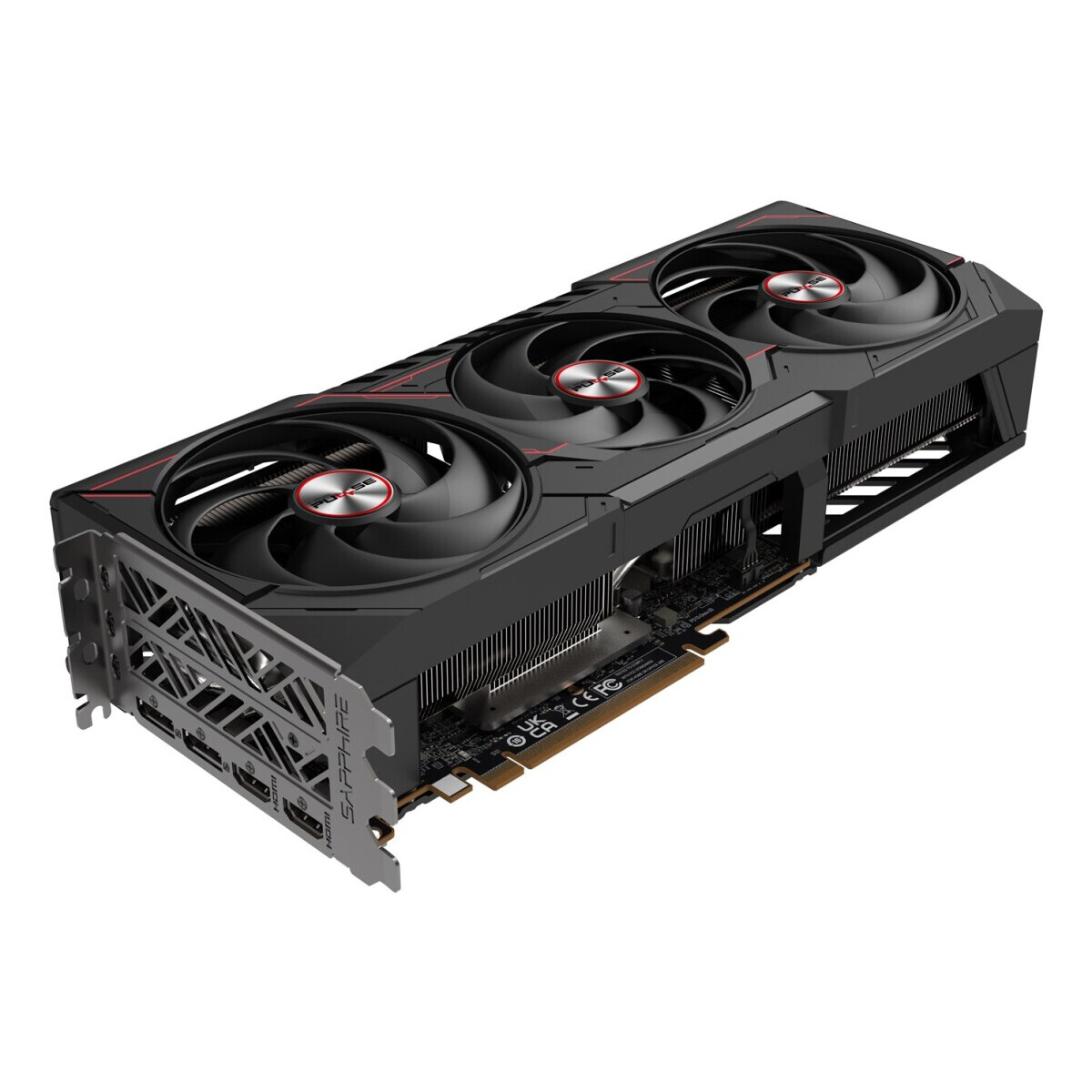 Videokarte Sapphire PULSE AMD Radeon RX 9070 XT GPU (11348-03-20G) - foto 2