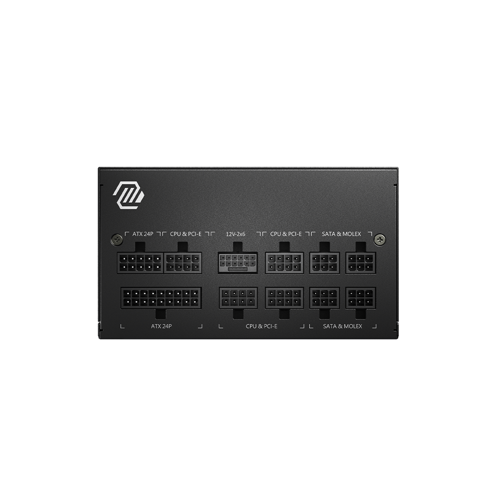 Barošanas bloks MSI MAG A850GL 850W PCIE5 II (306-7ZP8D11-CE0) - foto 2