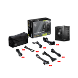 Barošanas bloks MSI MAG A850GL 850W PCIE5 II (306-7ZP8D11-CE0)