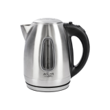 Tējkanna Adler AD 1223 Black, Stainless steel