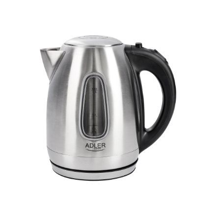 Tējkanna Adler AD 1223 Black, Stainless steel