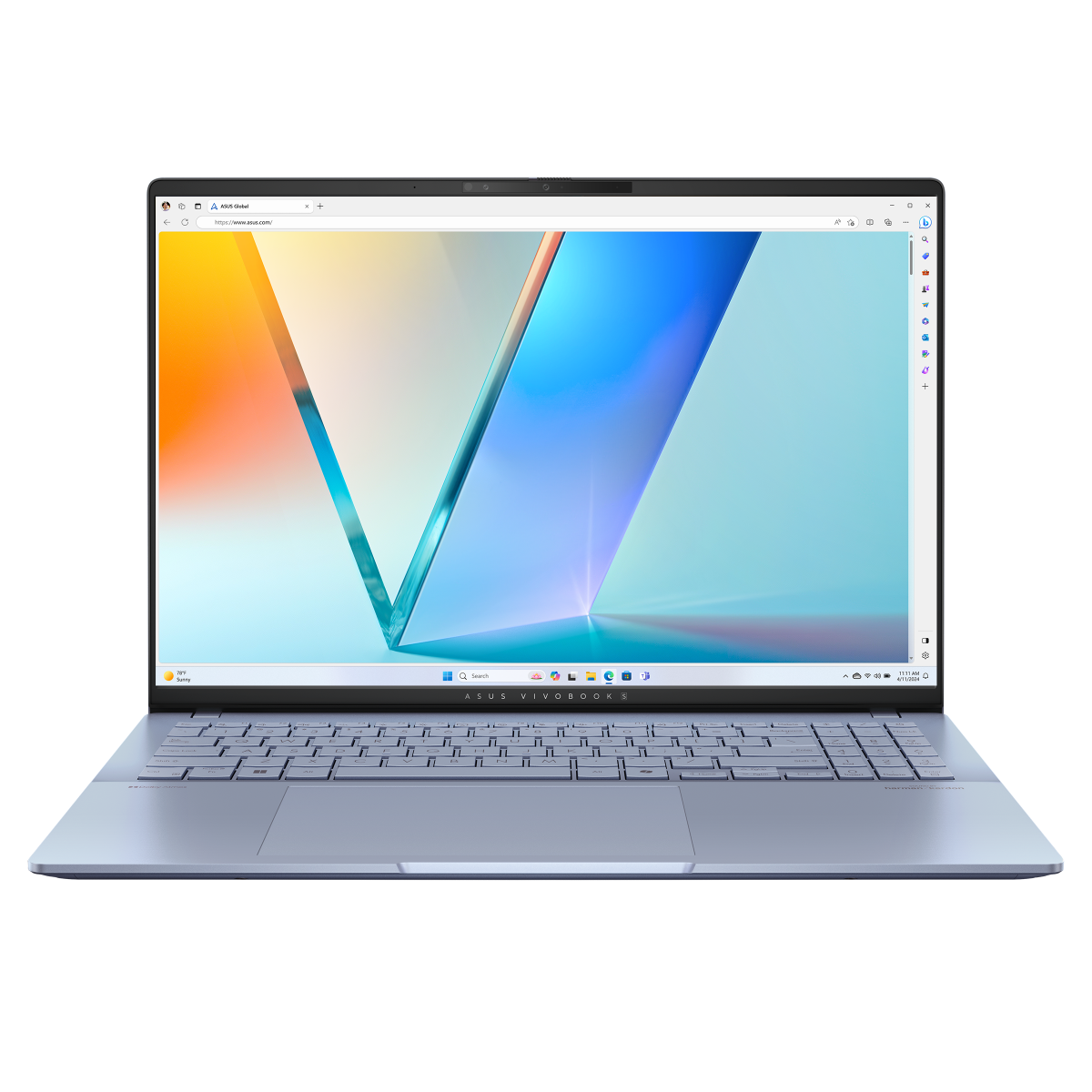 Portatīvais dators ASUS Vivobook S 16 S5606CA-RI069W 16" Mist Blue - 90NB1551-M005F0