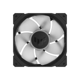 Korpusa ventilators ASUS TUF Gaming TR120 ARGB Fan 12 cm Black (90DA00D0-B09000)