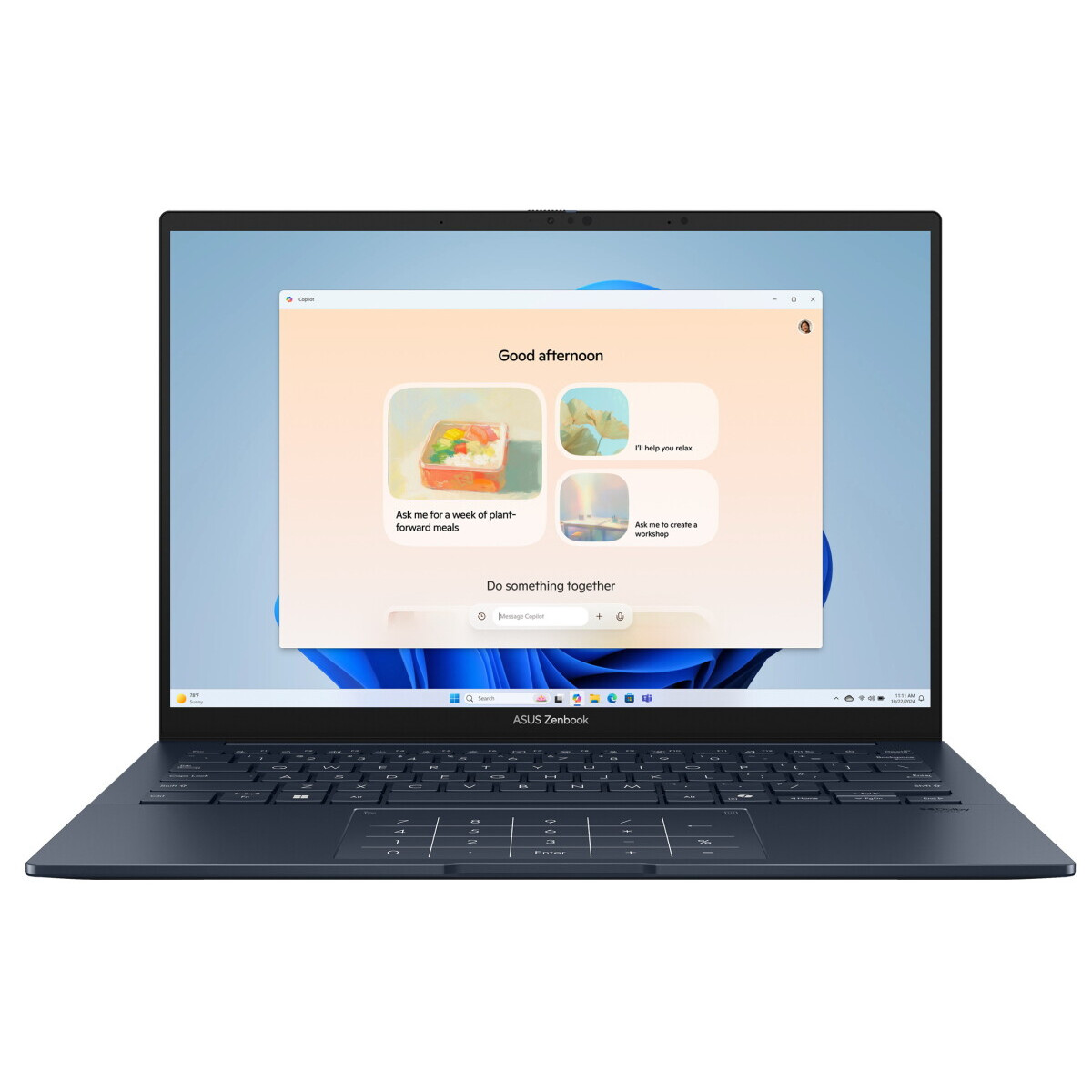Portatīvais dators ASUS ZenBook 14 UX3405CA-PZ217W 14" Blue - 90NB14W3-M00860