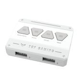 Korpusa dzesētājs ASUS TUF GAMING TF120 ARGB WHITE Kit of 3 (90DA0033-B09030)