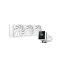Procesoru dzesētaji Deepcool MYSTIQUE 360 White (R-LX360-WHDSNMP-G-1)