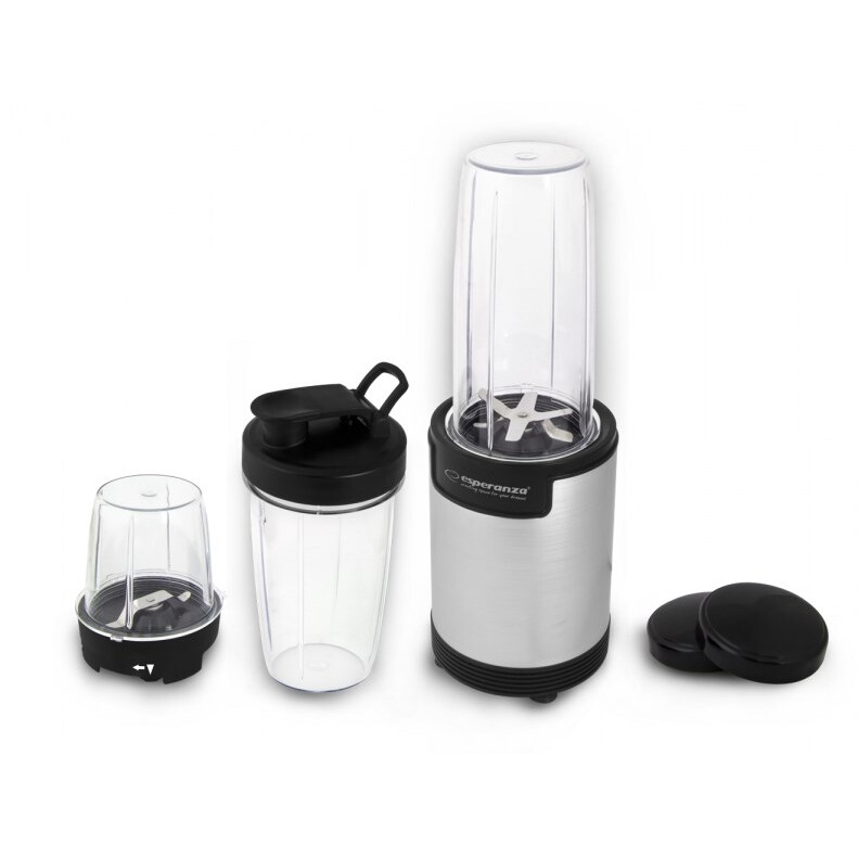 Blenderis ESPERANZA EKM030 Black, Stainless steel
